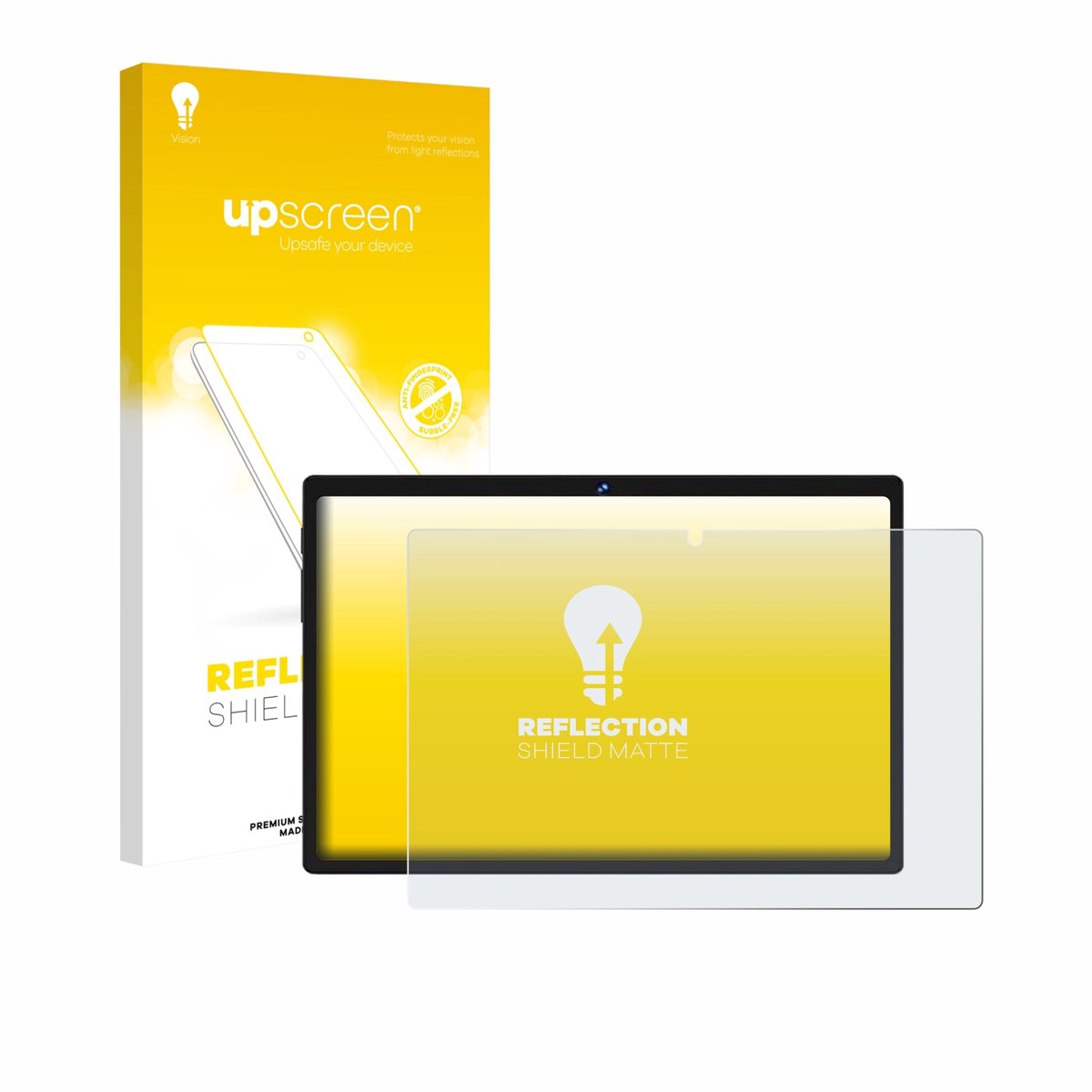 upscreen - Screenprotector voor Biegedy B29 10.1" - Folie Beschermfolie anti glare matte
