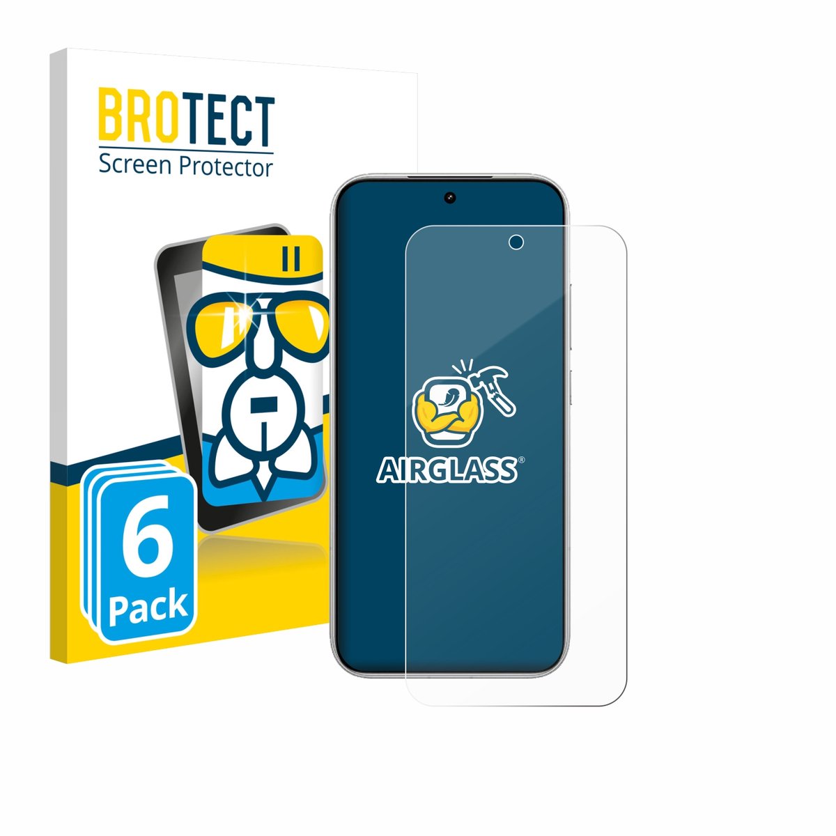 Screenprotector 6 Stuks voor Xiaomi Poco F8 Pro 5G Beschermglas transparant