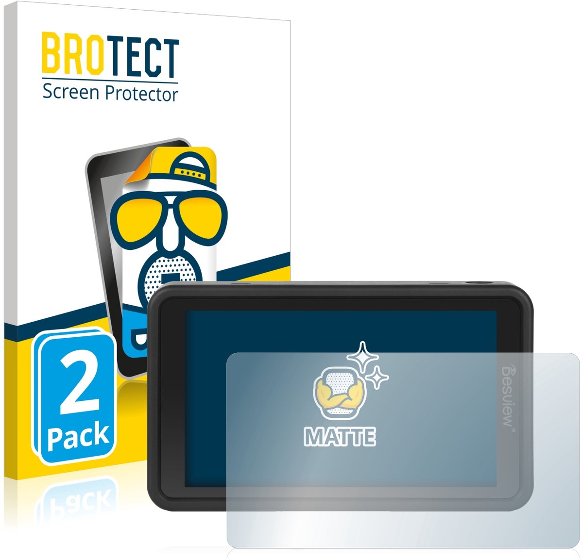 BROTECT - Screenprotector voor Desview R5 5.5" - Folie Beschermfolie matte 2 Stuks
