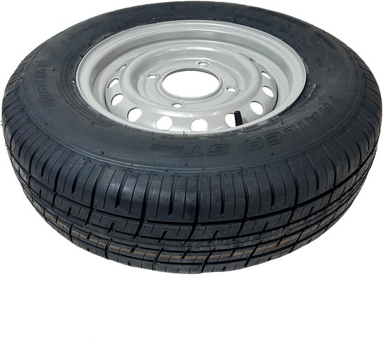 13 inch Wiel en Band voor Tandemas Aanhanger 165 R13 — afbeelding 4