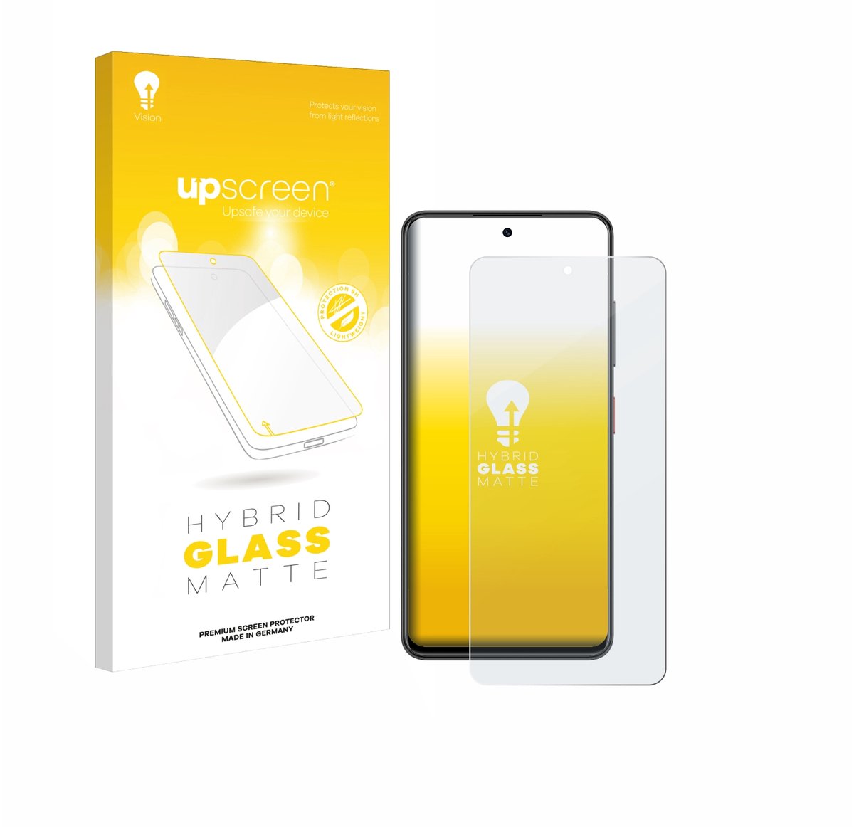 upscreen - Screenprotector voor Nubia Focus - Folie Beschermfolie Beschermglas matte