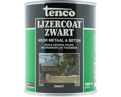 Tenco Ijzercoating Zwart - 1000 ml