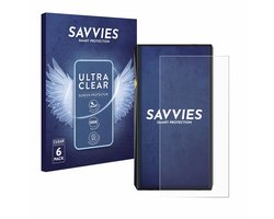 Savvies - Screenprotector voor FiiO M11 Pro - Folie Beschermfolie transparant 6 Stuks