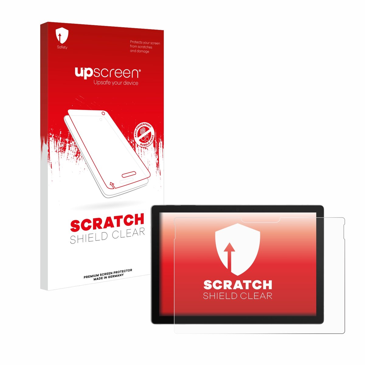 upscreen - Screenprotector voor Microsoft Surface Pro 7 - Folie Beschermfolie transparant