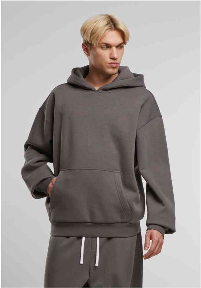 Urban Classics Fluffy Oversized Hoodie/trui 3XL Grijs