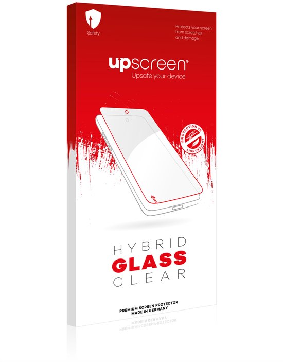 upscreen - Screenprotector voor Fluke MultiMeter 117 - Folie Beschermfolie Beschermglas transparant