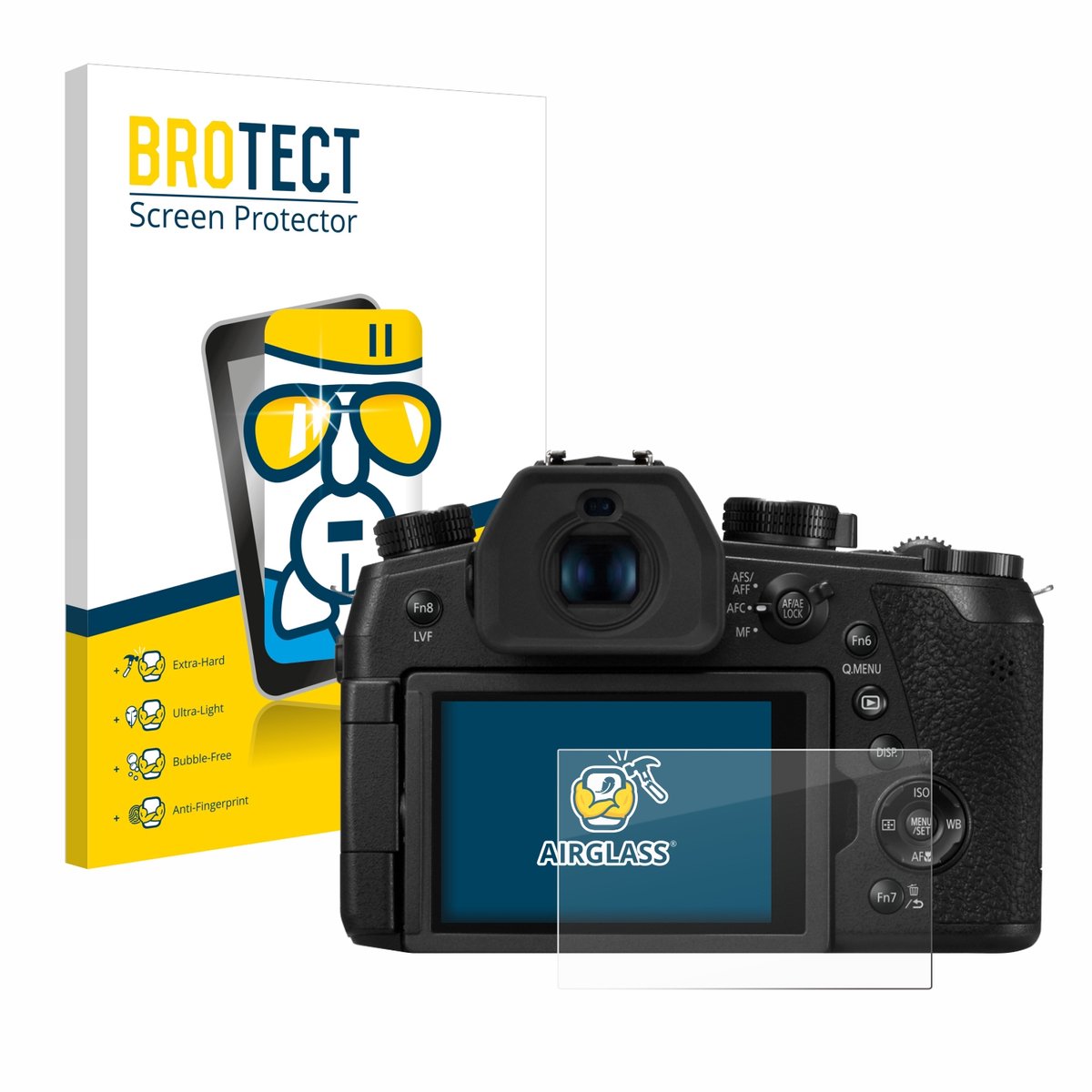 Screenprotector voor Panasonic Lumix DMC-FZ1000 II Beschermglas transparant