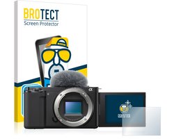 BROTECT - Screenprotector voor Sony Alpha ZV-E10 - Folie Beschermfolie matte 2 Stuks