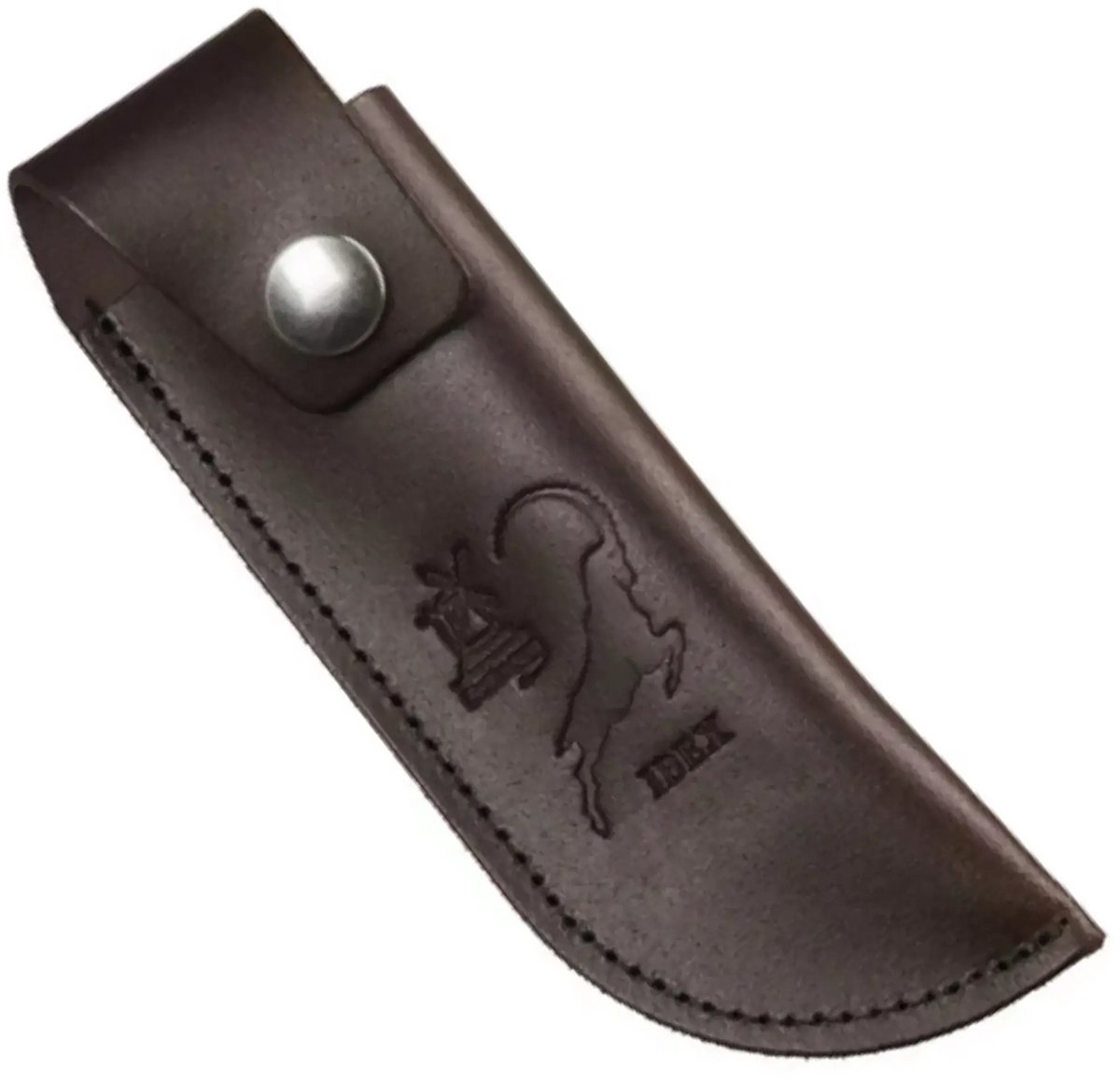 Robert Herder Lederen Schede met Riembevestinging tbv IBEX 120 mm – Bruin