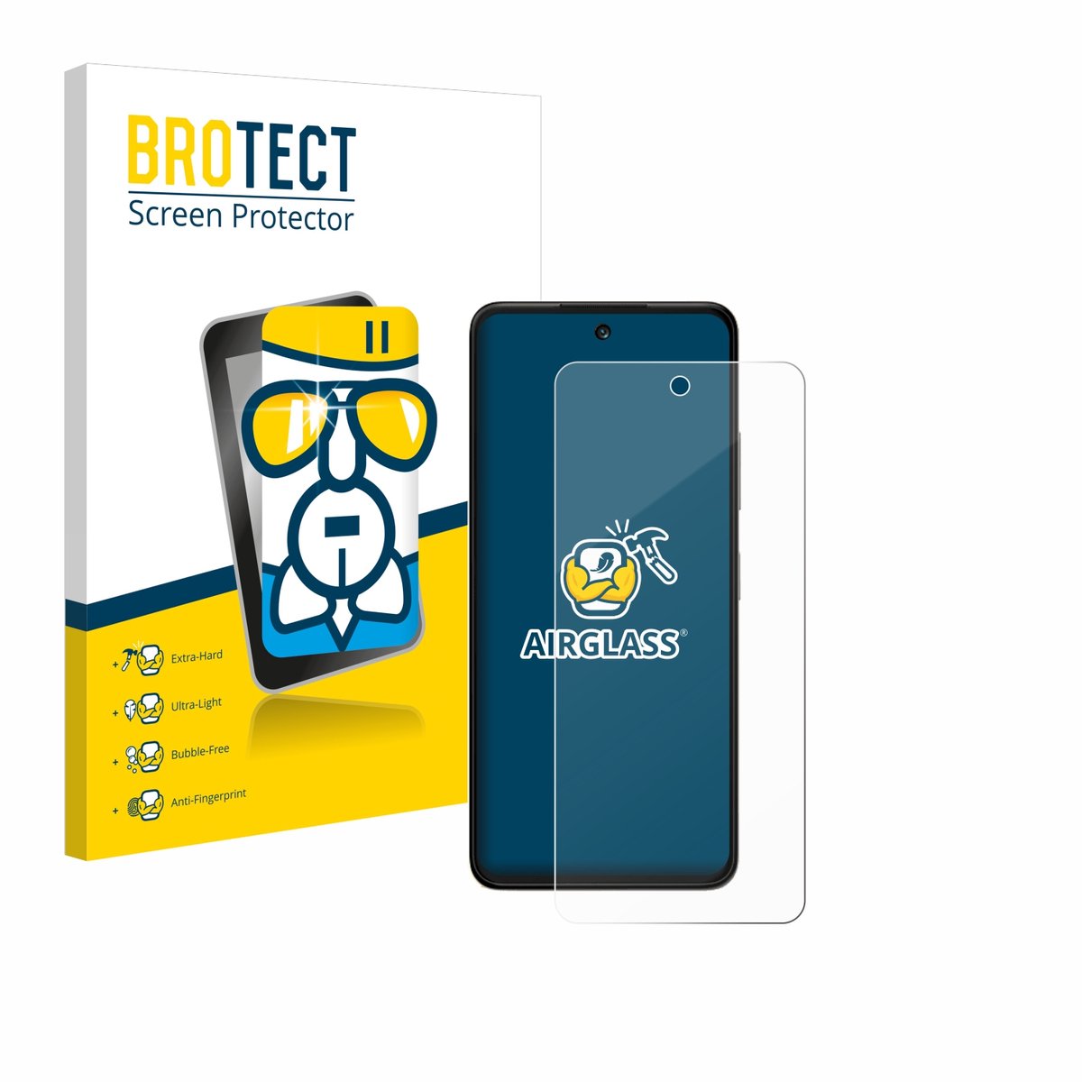 Screenprotector voor ZTE Blade V60 Vita Beschermglas transparant