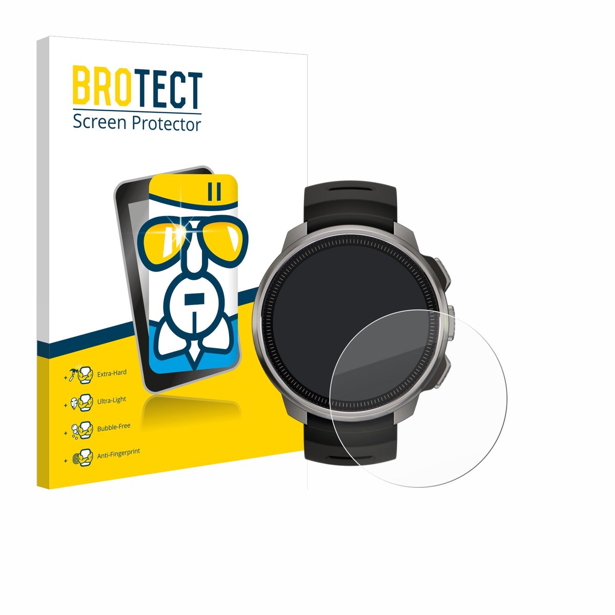 Screenprotector voor Suunto Ocean Beschermglas transparant
