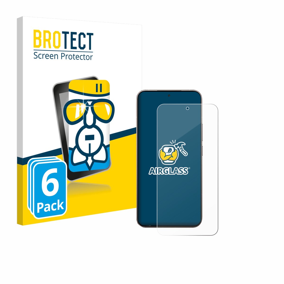 Screenprotector 6 Stuks voor Xiaomi 15T Pro Beschermglas transparant