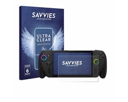 Savvies - Screenprotector voor ASUS ROG Xbox Ally X - Folie Beschermfolie transparant 6 Stuks