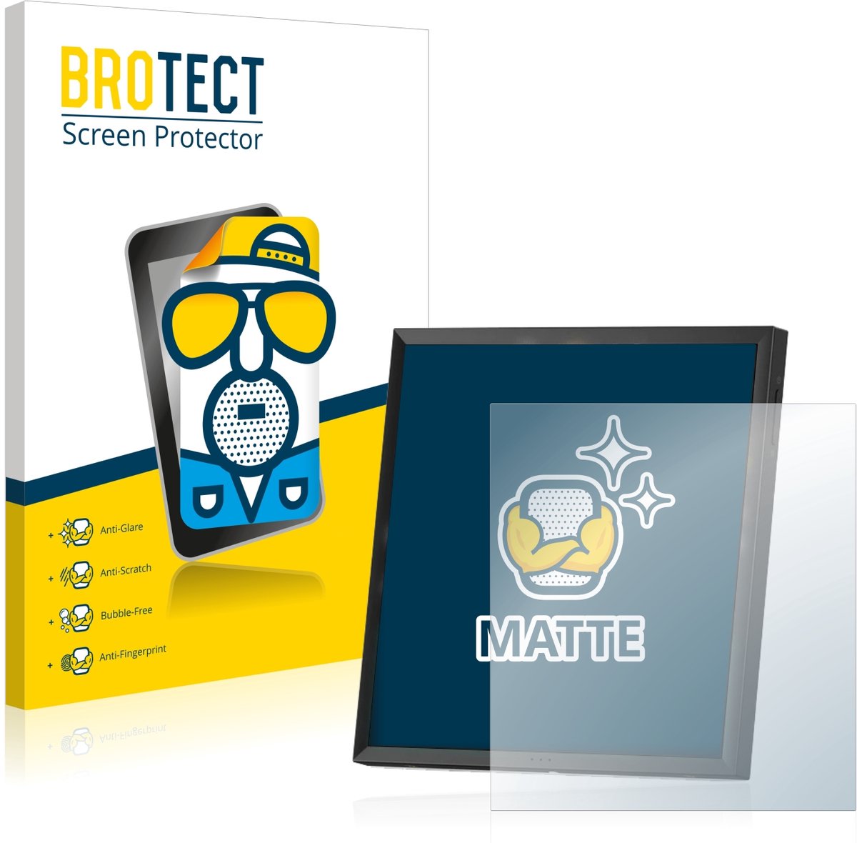 BROTECT - Screenprotector voor Divoom Pixoo-64 - Folie Beschermfolie matte