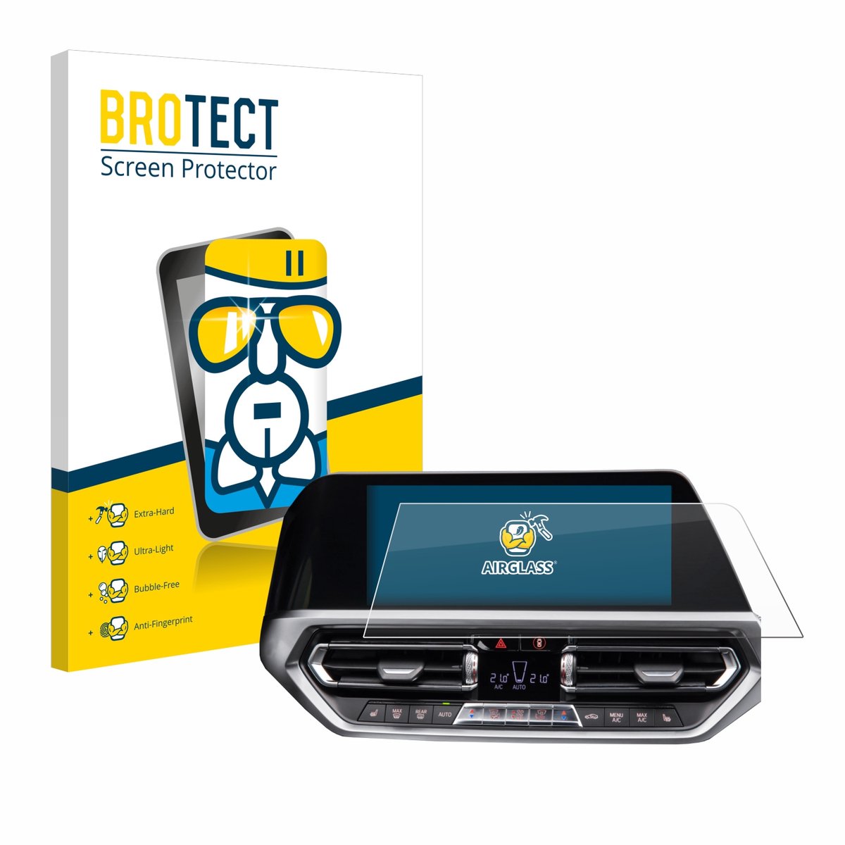 Screenprotector voor BMW 3 G20 2020 Beschermglas transparant