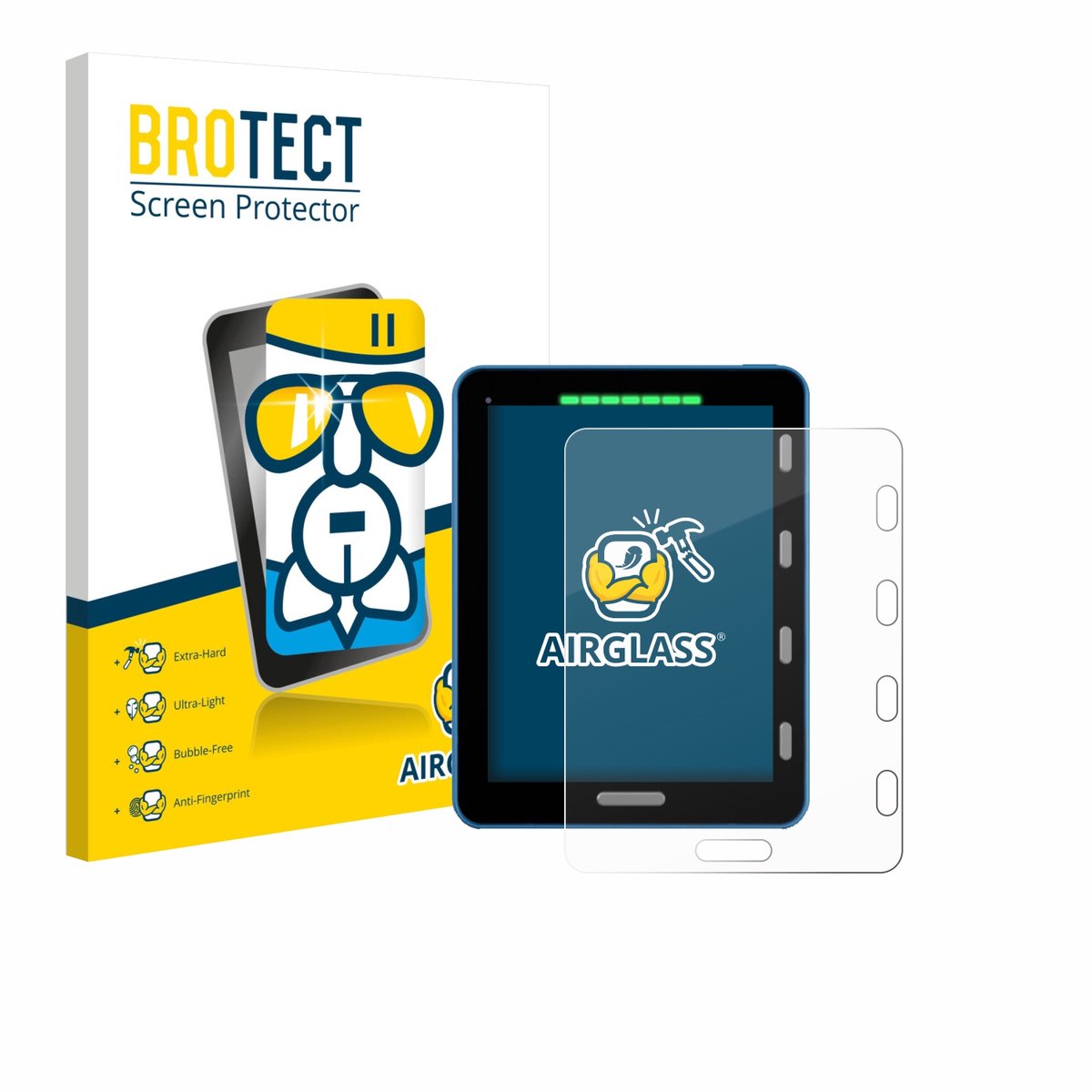 Screenprotector voor Vakaros Atlas 2 / Edge Beschermglas transparant