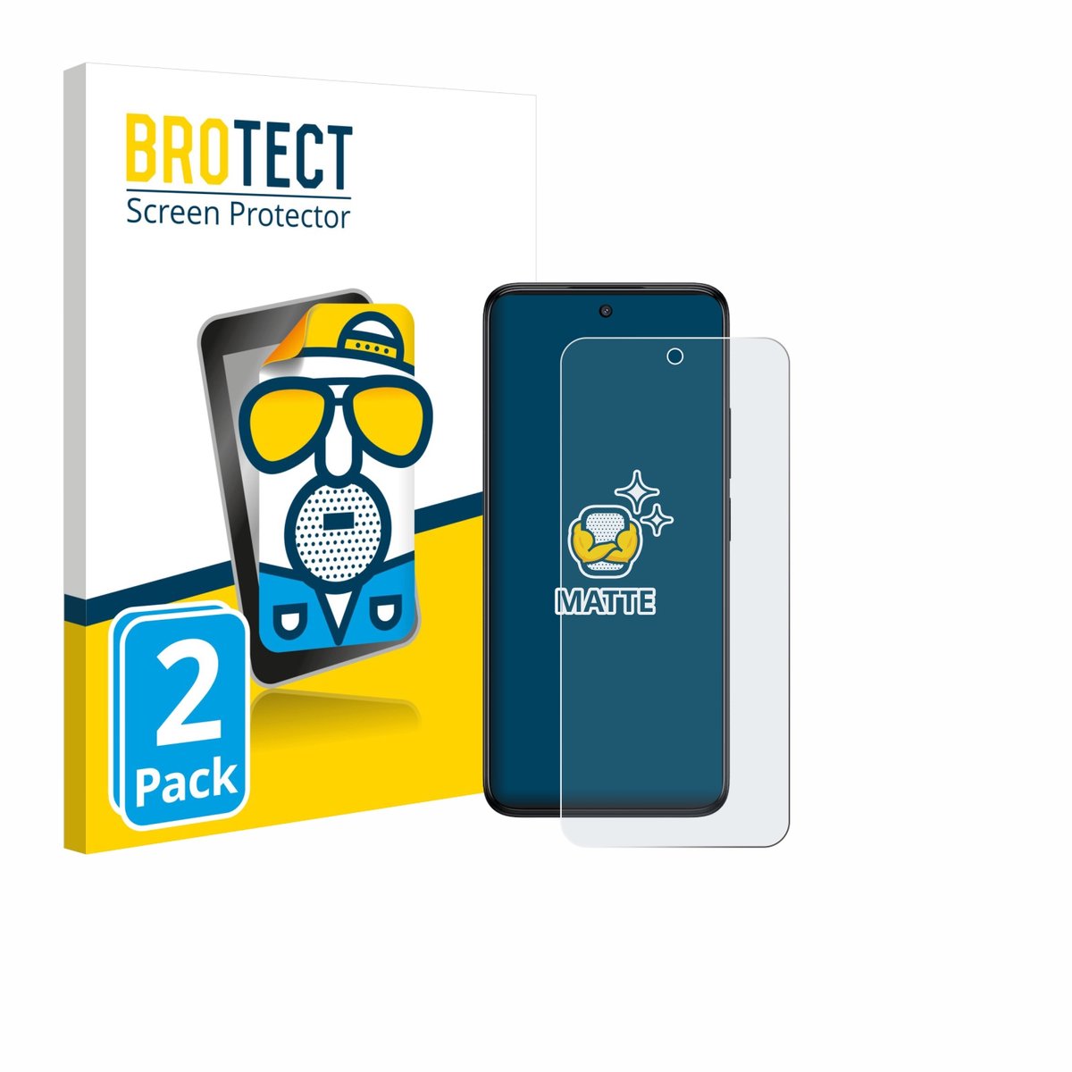 BROTECT - Screenprotector voor TCL SE NxtPaper 5G - Folie Beschermfolie matte 2 Stuks