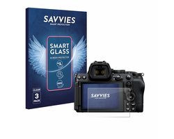 3 Stuks Savvies Screenprotector - geschikt voor Nikon Z5 II - beschermfolie glas transparant