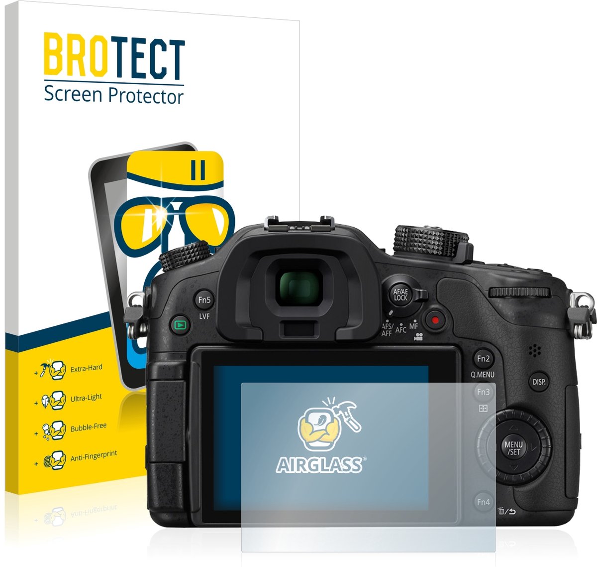 Screenprotector voor Panasonic Lumix DMC-GH4 Beschermglas transparant