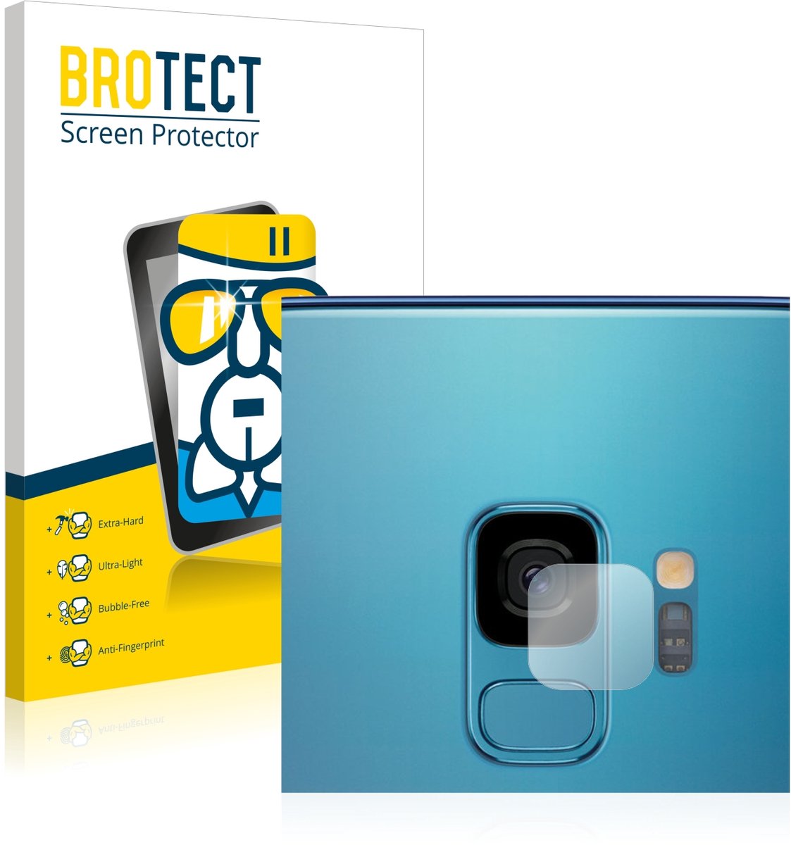 Screenprotector voor Samsung Galaxy S9 (ALLEEN Camera Lens) Beschermglas transparant