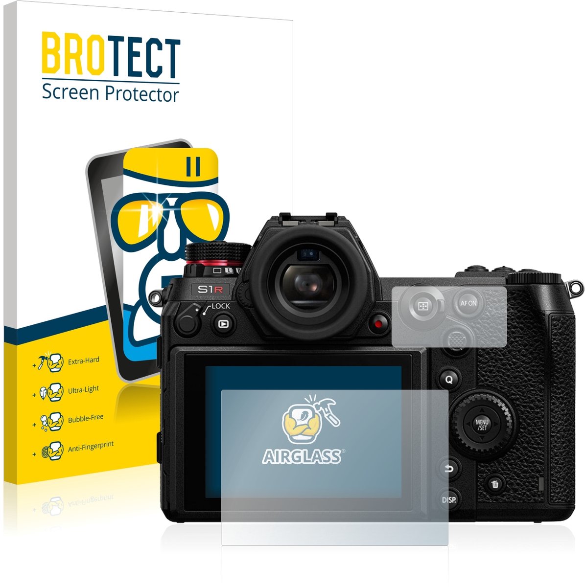 Screenprotector voor Panasonic Lumix DC-S1R Beschermglas transparant