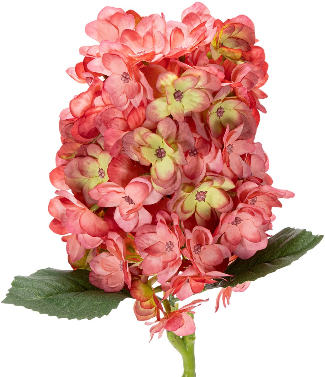 Viana Kunstmatige hortensia met een elegante uitstraling voor een aantrekkel roze