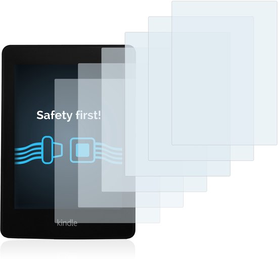 Savvies - Screenprotector voor Amazon Kindle Paperwhite 2013 - Folie Beschermfolie transparant (6 Stuks) van Savvies — afbeelding 5
