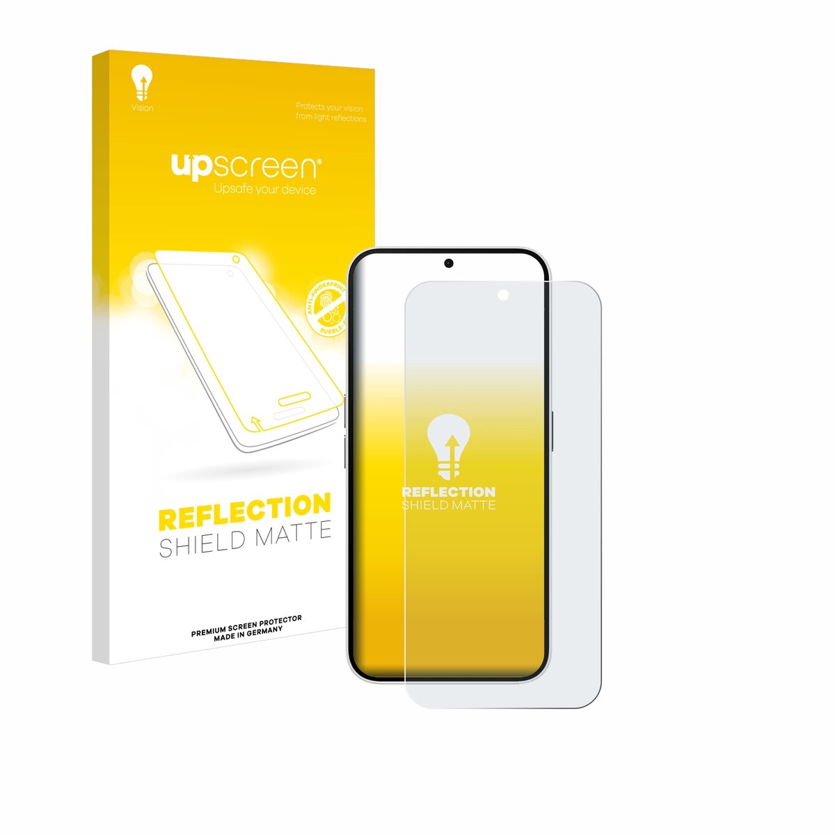 upscreen - Screenprotector voor Nothing Phone (2a) - Folie Beschermfolie anti glare matte