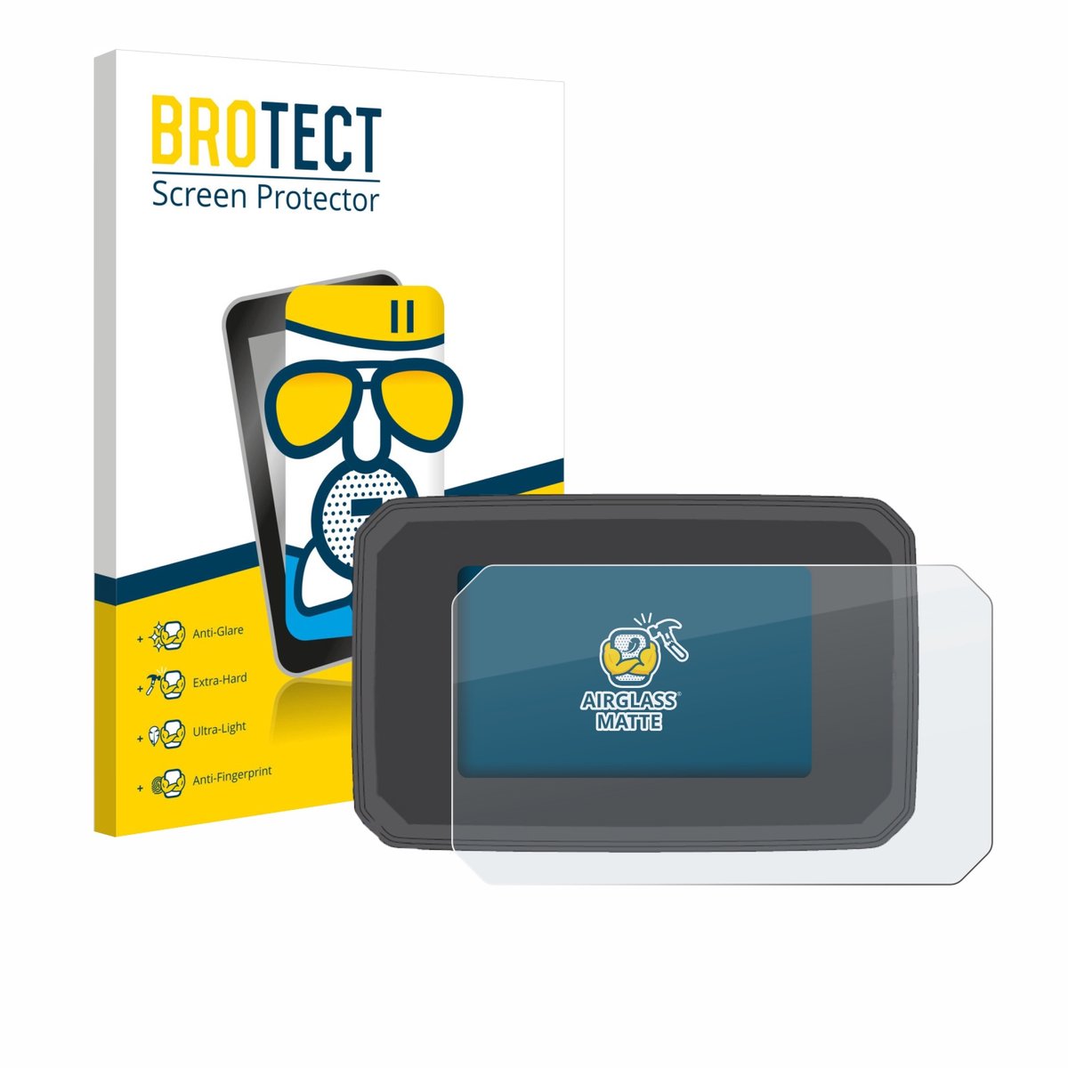 BROTECT - Screenprotector voor Honda CB125R 2024 - Folie Beschermfolie Beschermglas matte