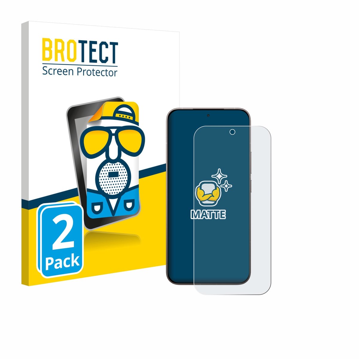 BROTECT - Screenprotector voor Xiaomi 17 - Folie Beschermfolie matte 2 Stuks