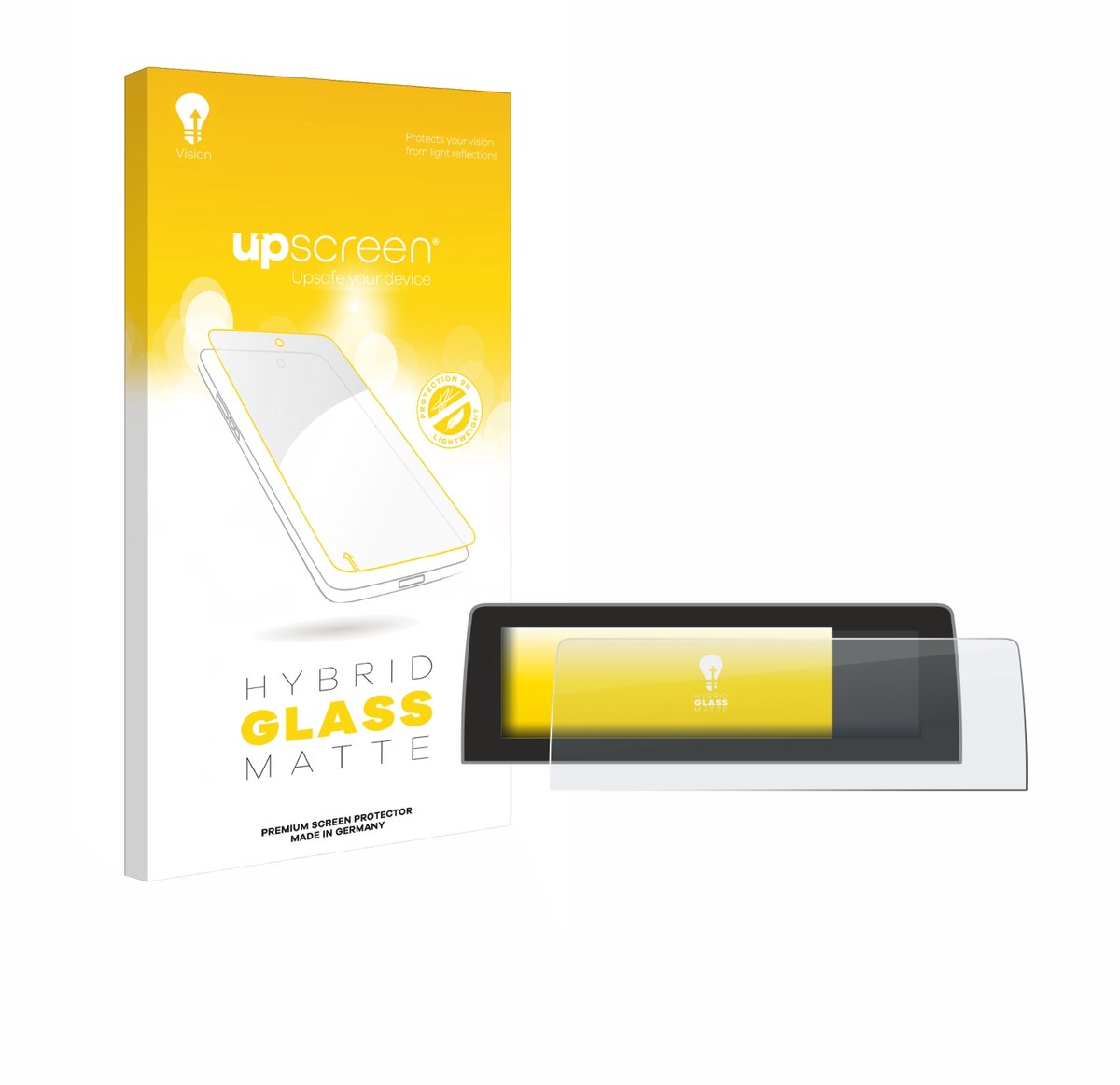 upscreen - Screenprotector voor BMW X3 GO1 2023 - Folie Beschermfolie Beschermglas matte