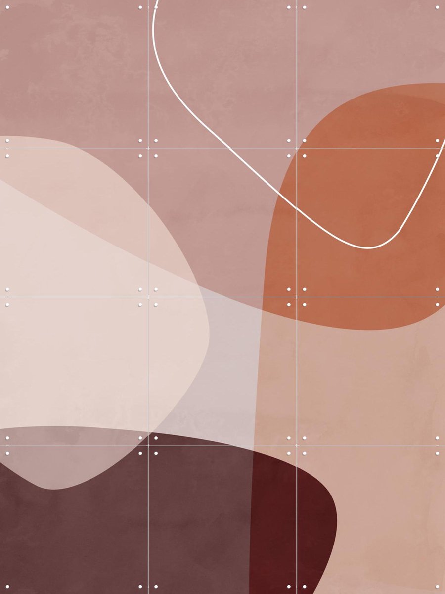 IXXI Graphic 211X, Mareike Böhmer - 60 x 80 cm - Gratis ophangtool - Grote wanddecoratie en posters - Minimalisme, Digitale Kunst, Abstract, Grafisch