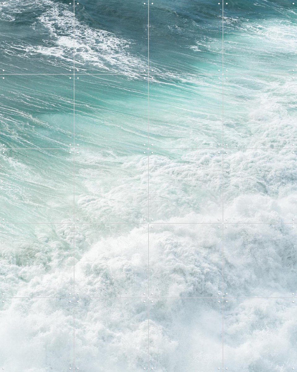 IXXI Oceans, Henrike Schenk - 80 x 100 cm - Gratis ophangtool - Grote wanddecoratie en posters - Fotografie, Slaapkamer, Woonkamer, Zeelandschappen &