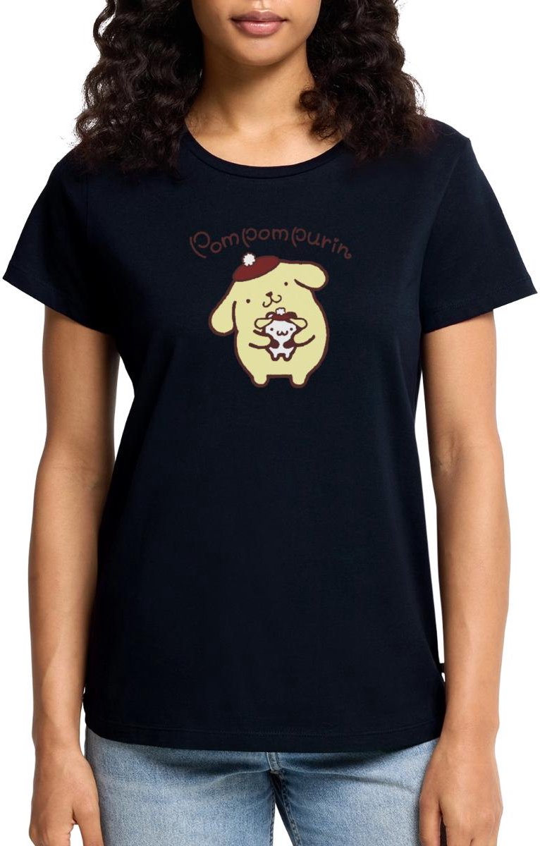 Pompompurin Met Muffin Verkleed Als Pompom Purin Premium T Shirt Dames