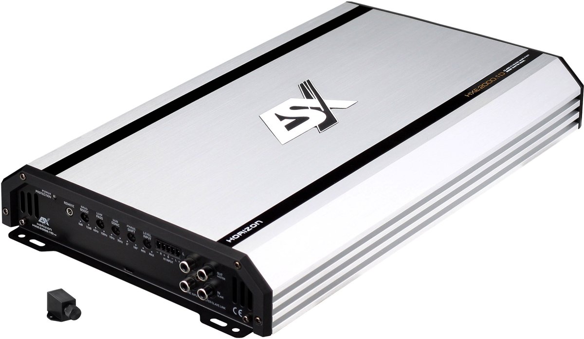 ESX Horizon HXE750.5 750W RMS Auto versterker 5 kanaals ( 1500W )