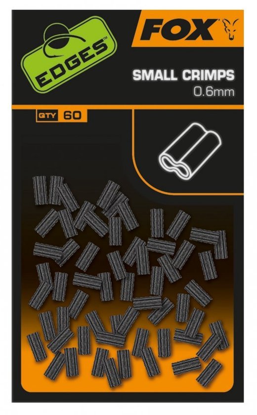 Fox Edges Crimps (60 pcs) - Maat : Medium 0.7mm van Fox — afbeelding 4