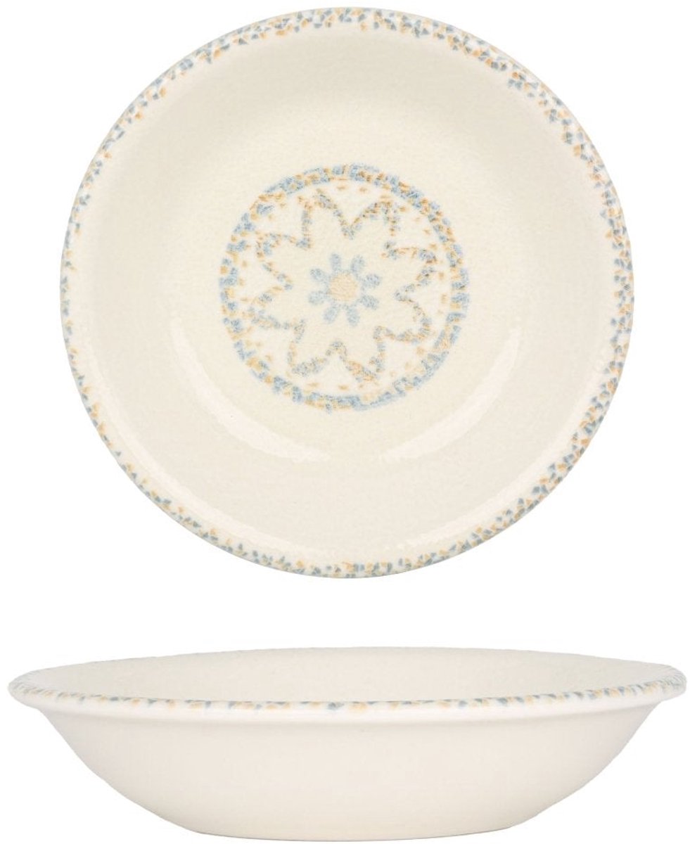By Bone Serveerschaal - Tessera - Porselein - 13 cm (150cc) - set van 2