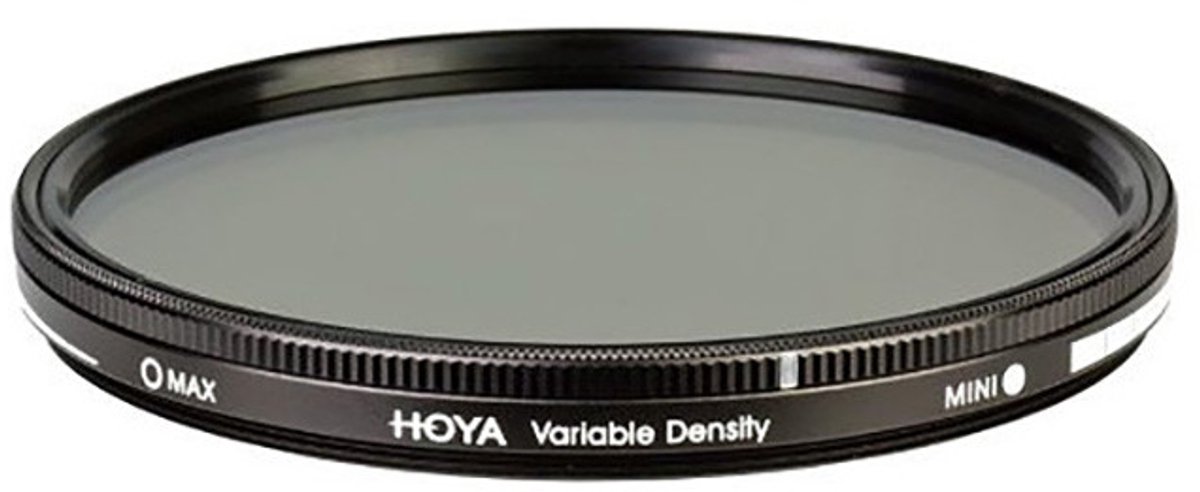 Hoya Variabel Grijsfilter - Draaibaar van 1,5 tot 9 stops - 55mm
