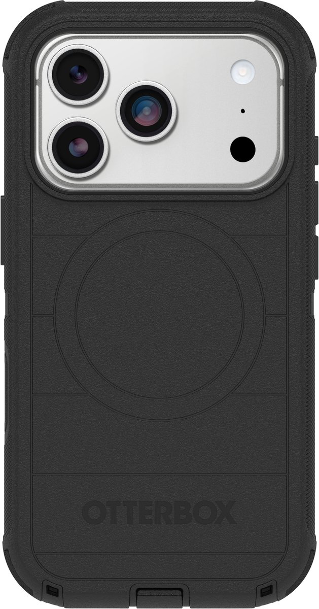 OtterBox Defender Pro MagSafe Camera Control mobiele telefoon behuizingen 16 cm (6.3") Hoes Zwart