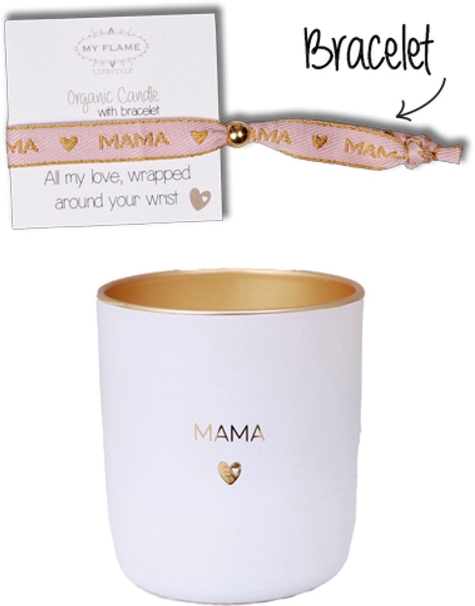 My Flame - Sojakaars & Armband - Mama - Cadeau - Liefde - Moederdag - Valentijn