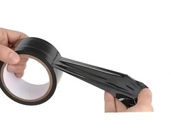 Bondage Tape / Touw Zwart – SM Accessoire – No Stick Statische Tape – Huidvriendelijk & Veilig voor Volwassenen