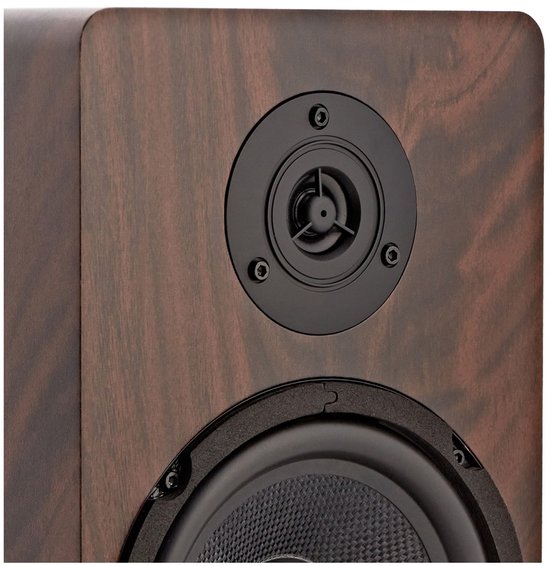 AVCOM 6 boekenplank luidspeakerpaar, walnoot van Merkloos — afbeelding 5