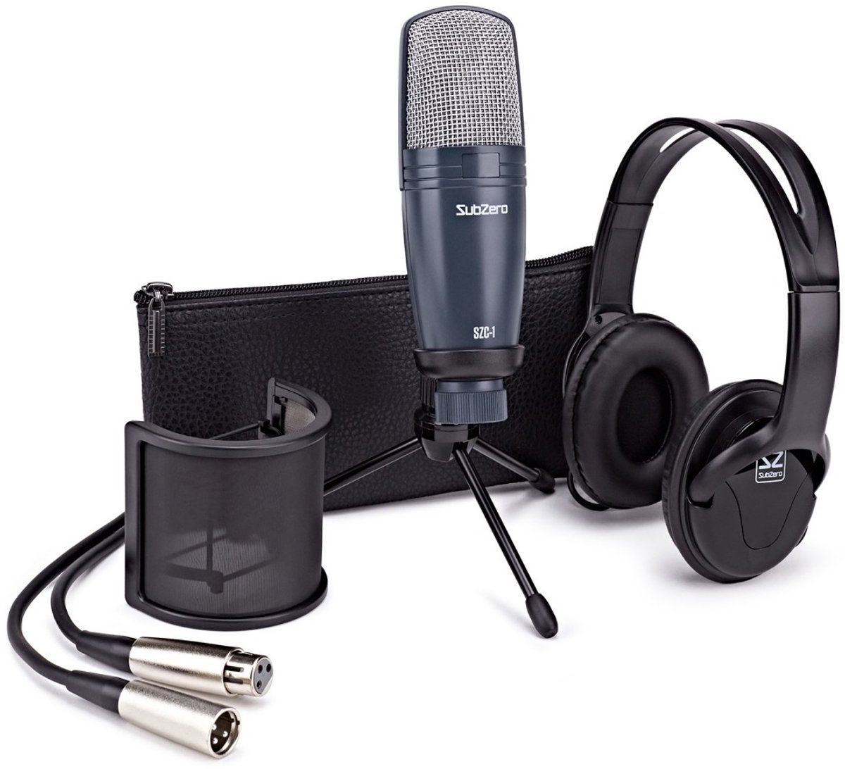 SubZero REC-1 condensator microfoon & monitorpakket