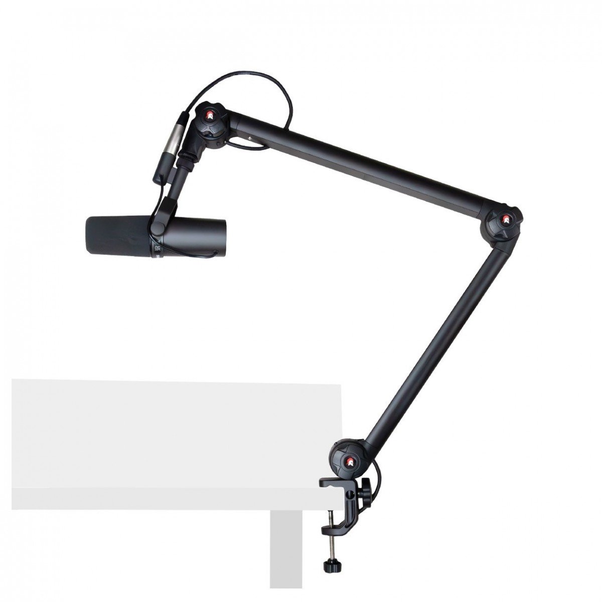Trojan Pro Verstelbare Broadcast Mic Boom Arm Stand