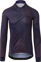 Nocturnal lines fietsshirt lange mouwen performance heren