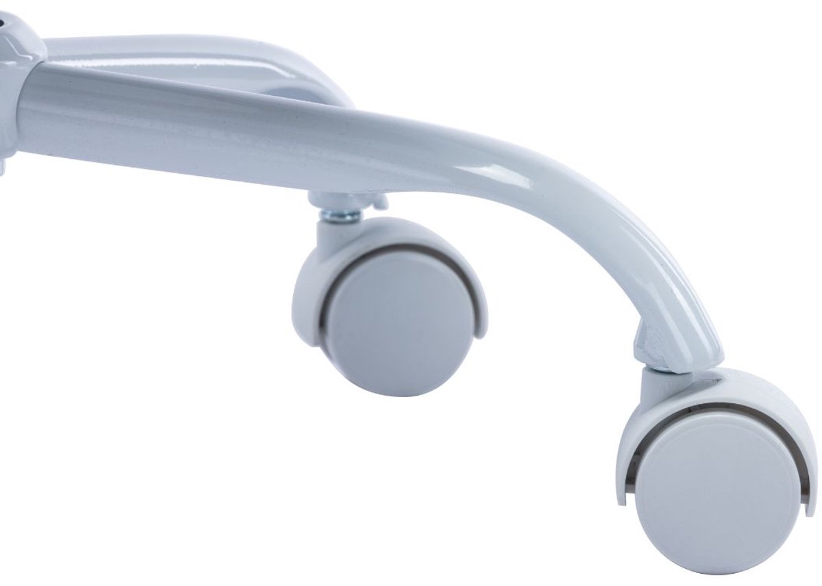 chairusKantoor Velvet Bureaustoel Roze met Schelpvormige - afbeelding 3