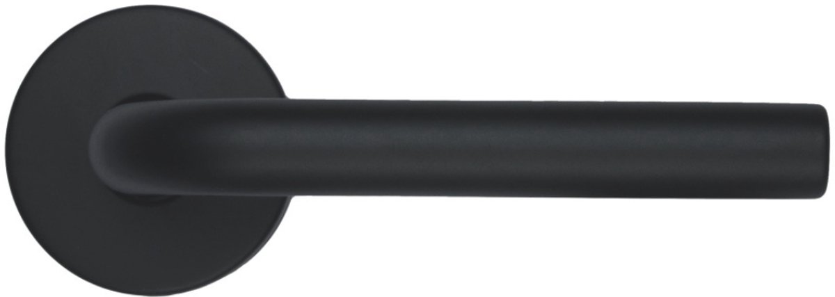HDD PRO Deurklink L-vorm | 16mm | Mat zwart | 6.023.093