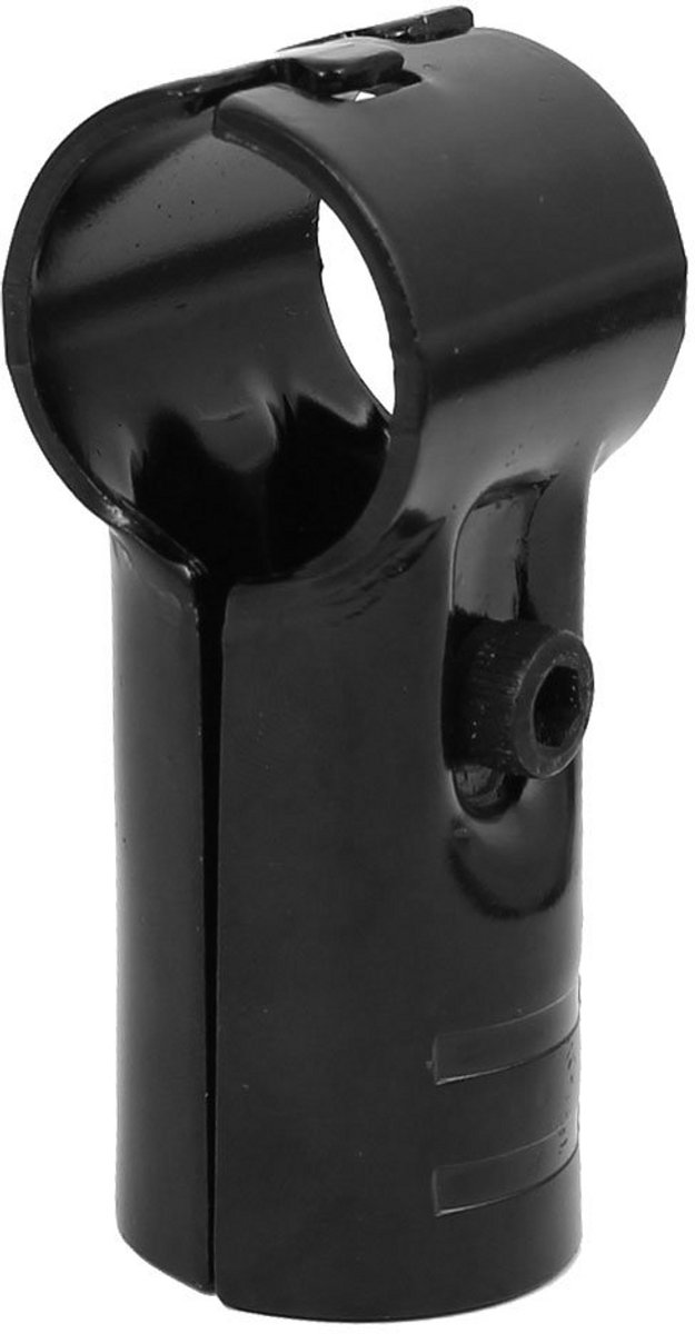 T-Buis Connector Dubbele Poort Metaal voor 28mm Leuningsysteem