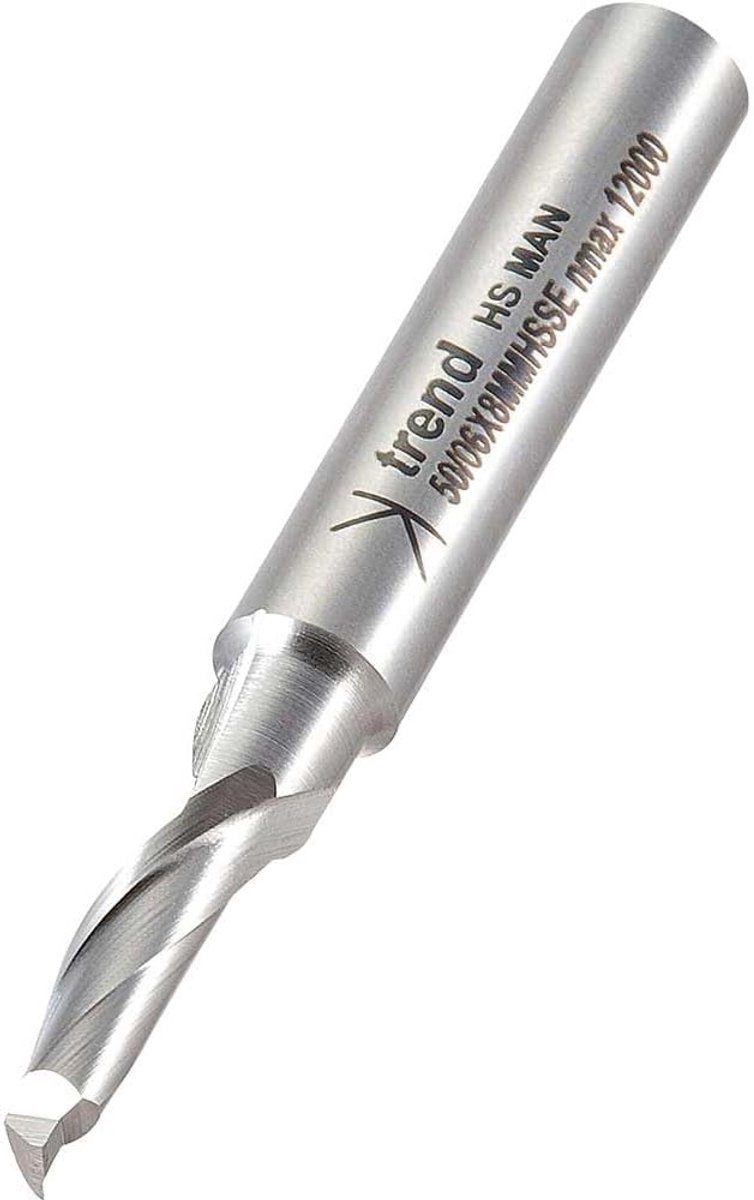Professionele Spiraalvormige Vingerfrees HSS 8mm Schacht 6mm Snijdiameter
