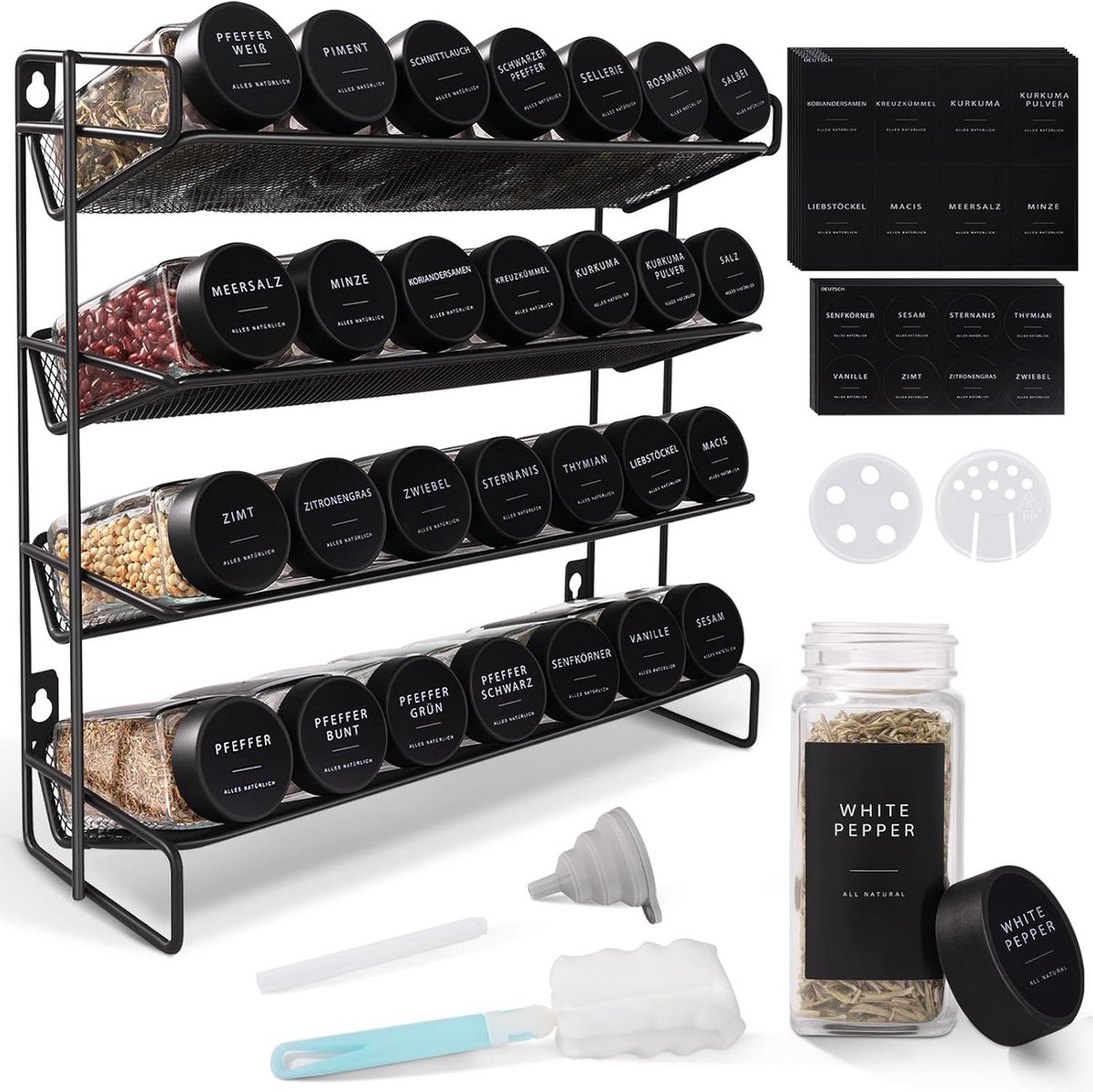 Kruidenrek - Spice Rack - Organizer Keuken - Sfeervol